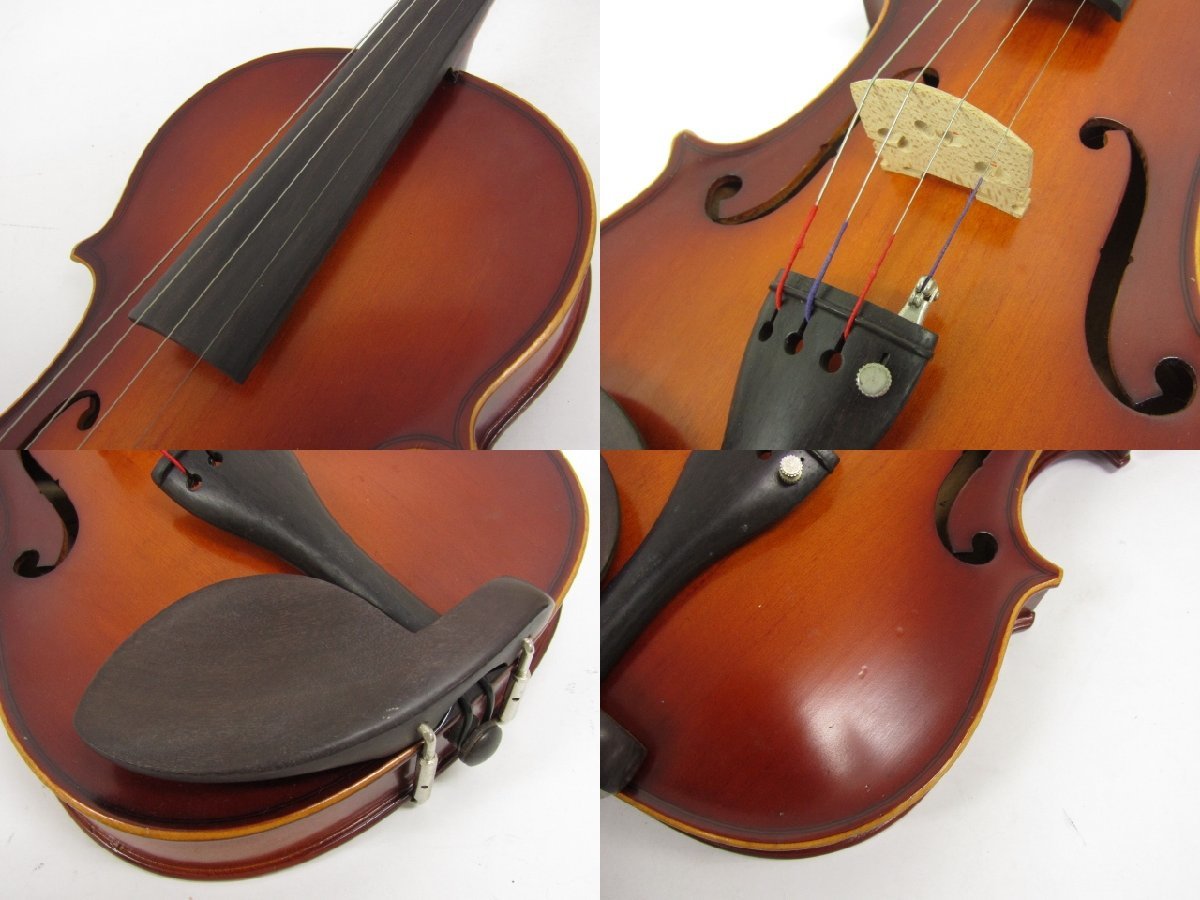 Crehan String 3/4サイズ バイオリン ケース付き 現状品 中古 ◆2014_画像6