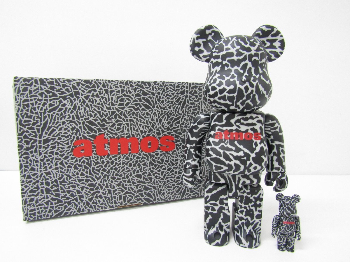 話題の行列 atmos BE@RBRICK 美品 REVERSE ◇AC24039 フィギュア