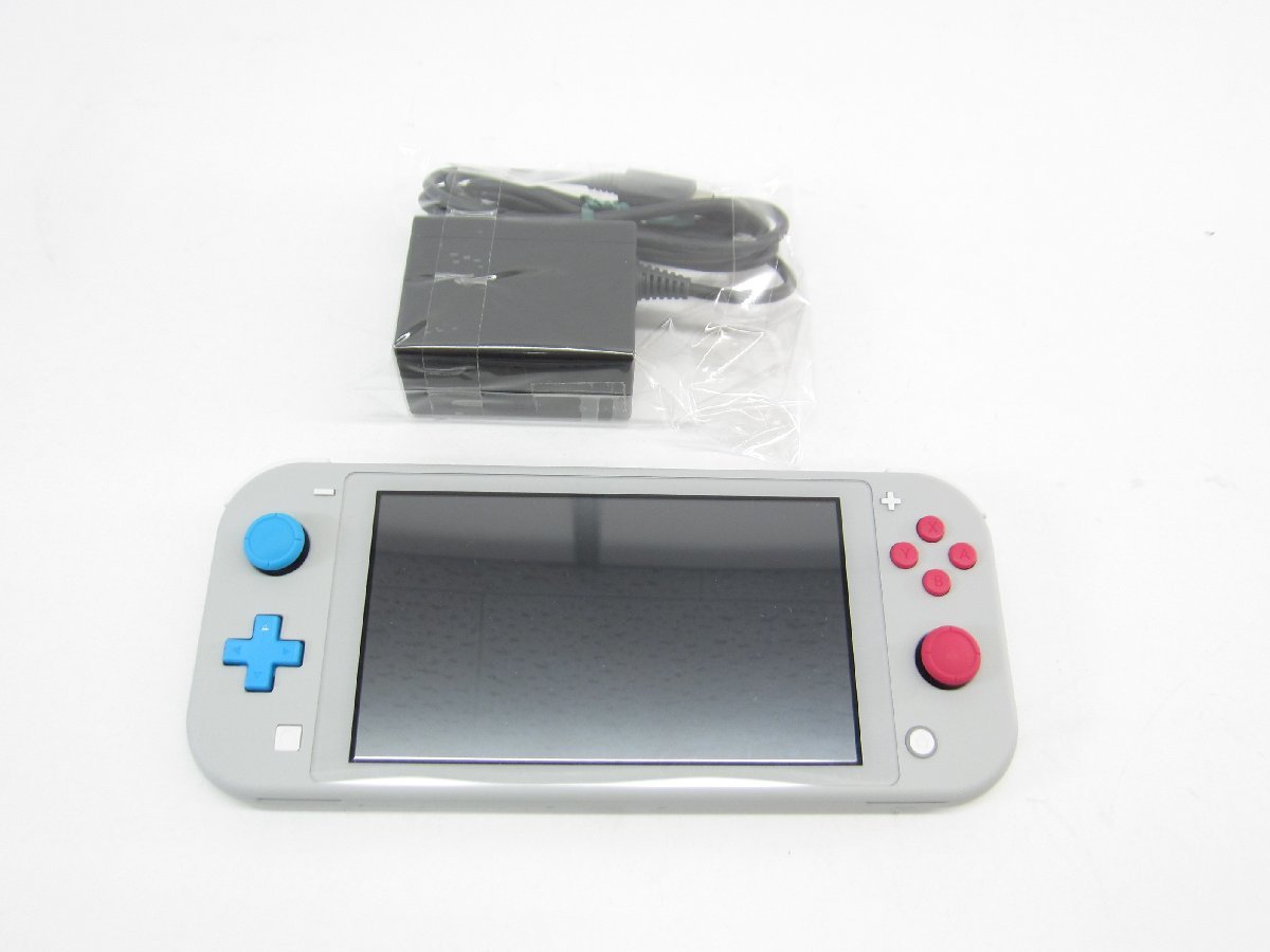 任天堂 Nintendo Switch Lite スイッチ ライト 本体 ポケモン ザシアン・ザマゼンタ 箱無し∠UR335
