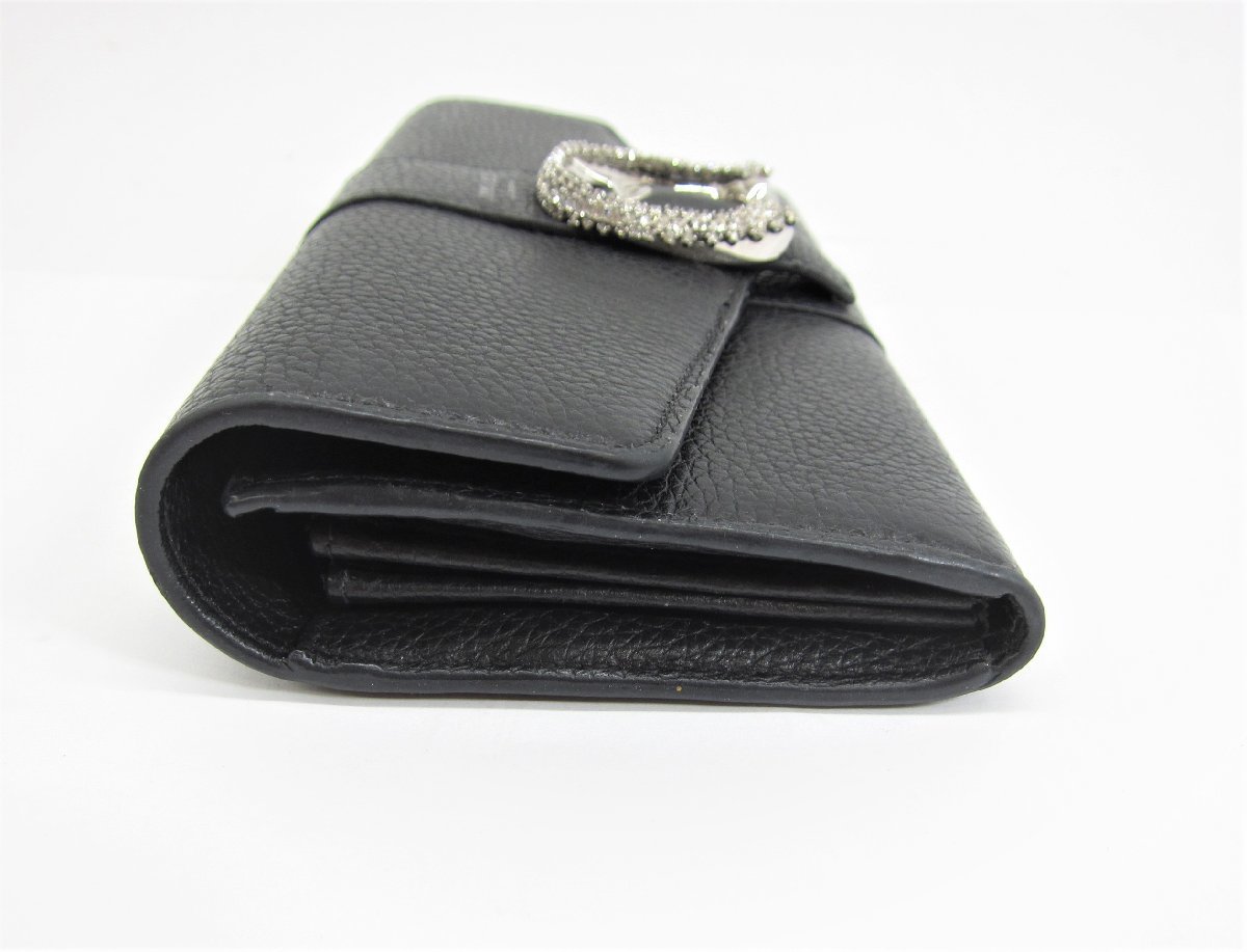 JIMMY CHOO ジミーチュウ ブMARTINA-C Soft Grainy Calf Leather Wallet 長財布 ∠UP3611_画像5