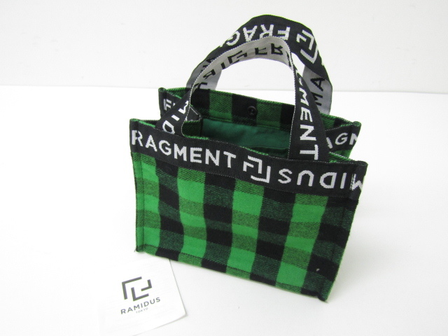 FRAGMENT DESIGN×RAMIDUS MINI STORAGE BAG ”GRN” ◇BG4054_画像1