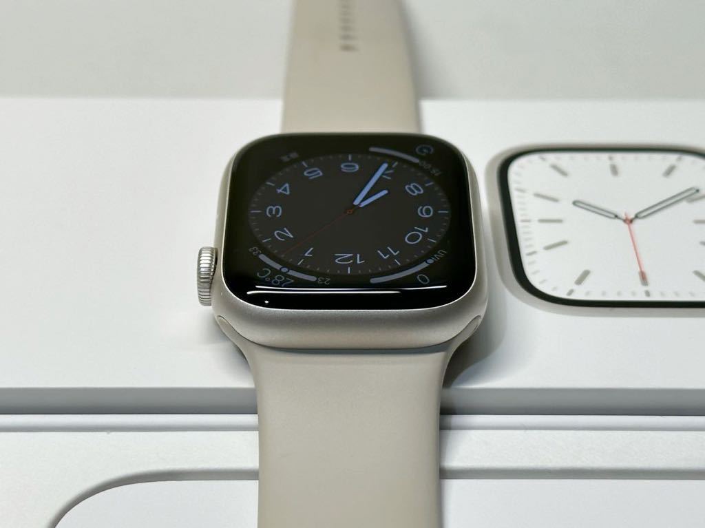 即決 美品 オススメ バッテリー97% Apple Watch Series7 41mm スター