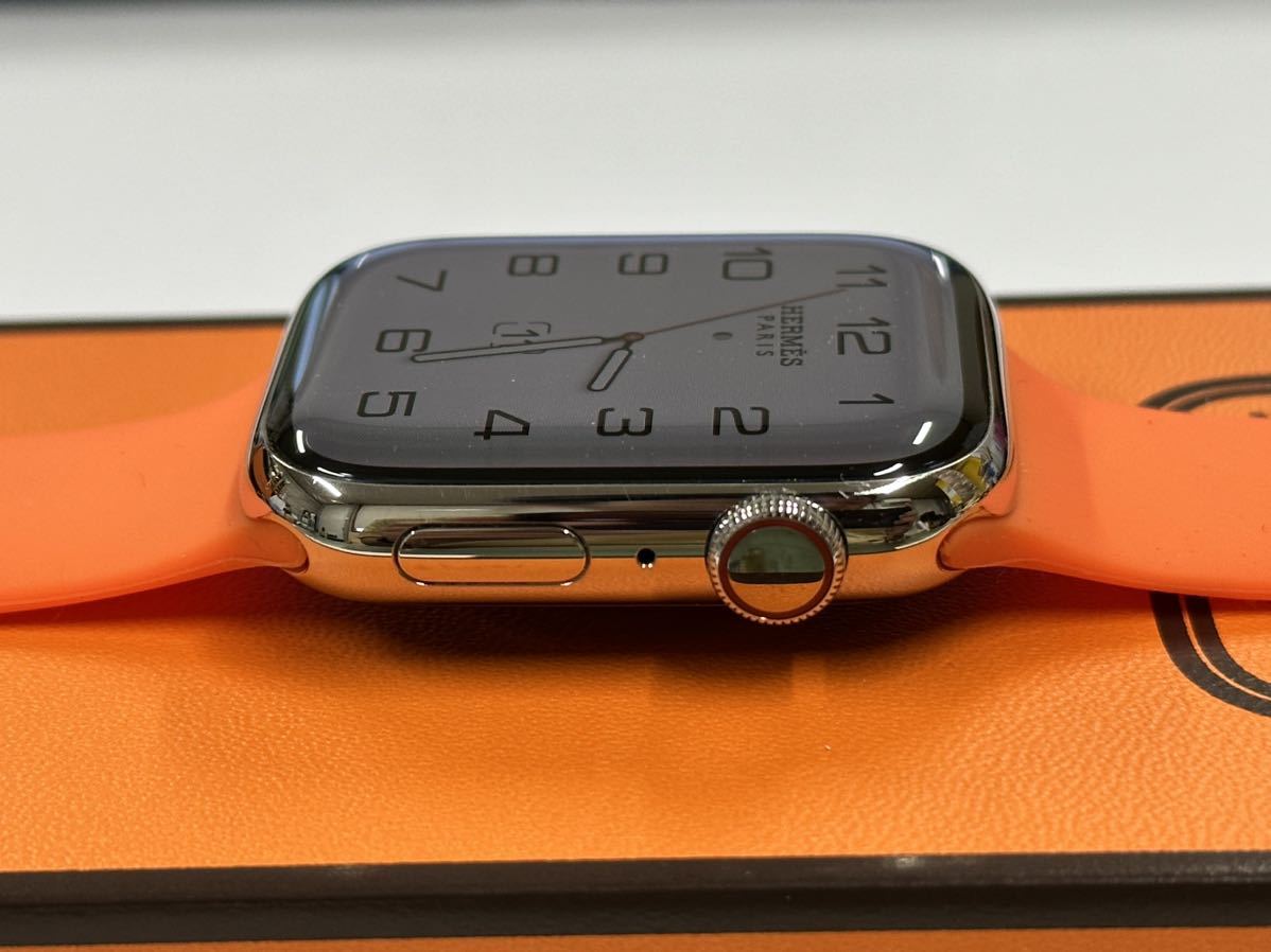 ☆即決 ケア+ 美品 Apple Watch series8 HERMES 45mm アップルウォッチ