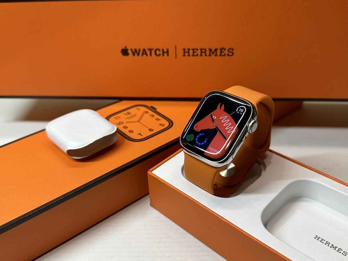 即決 美品 Apple Watch series8 HERMES 41mm アップルウォッチ