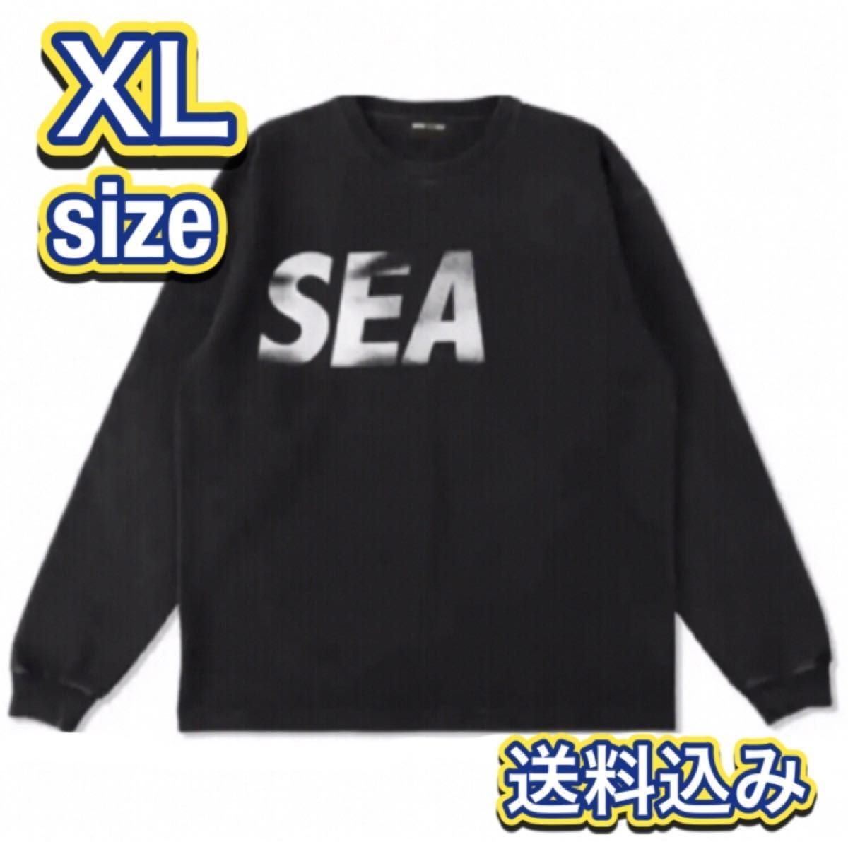 公式当選】WIND AND SEA ロンT ウィンダンシー XL 黒白 送料込み