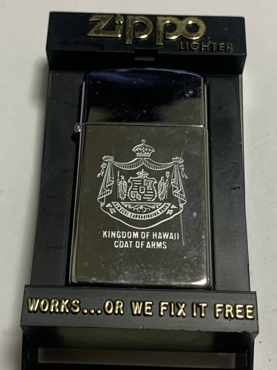 1990年　ＨＡＷＡＩＩハワイ　スリムZIPPO　未使用_画像1