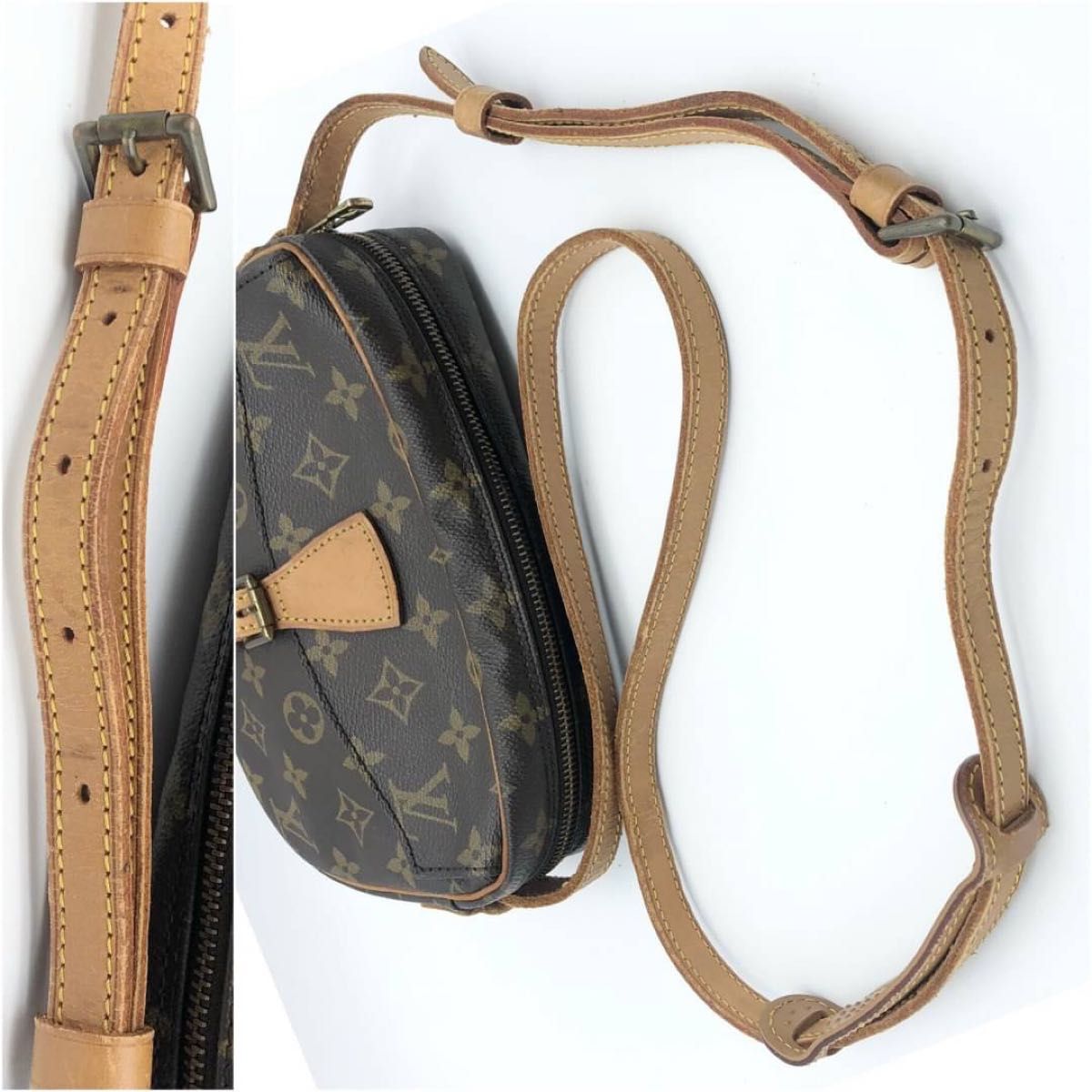 ルイヴィトン【美品】LOUIS VUITTON ショルダーバッグ ジュヌフィーユ