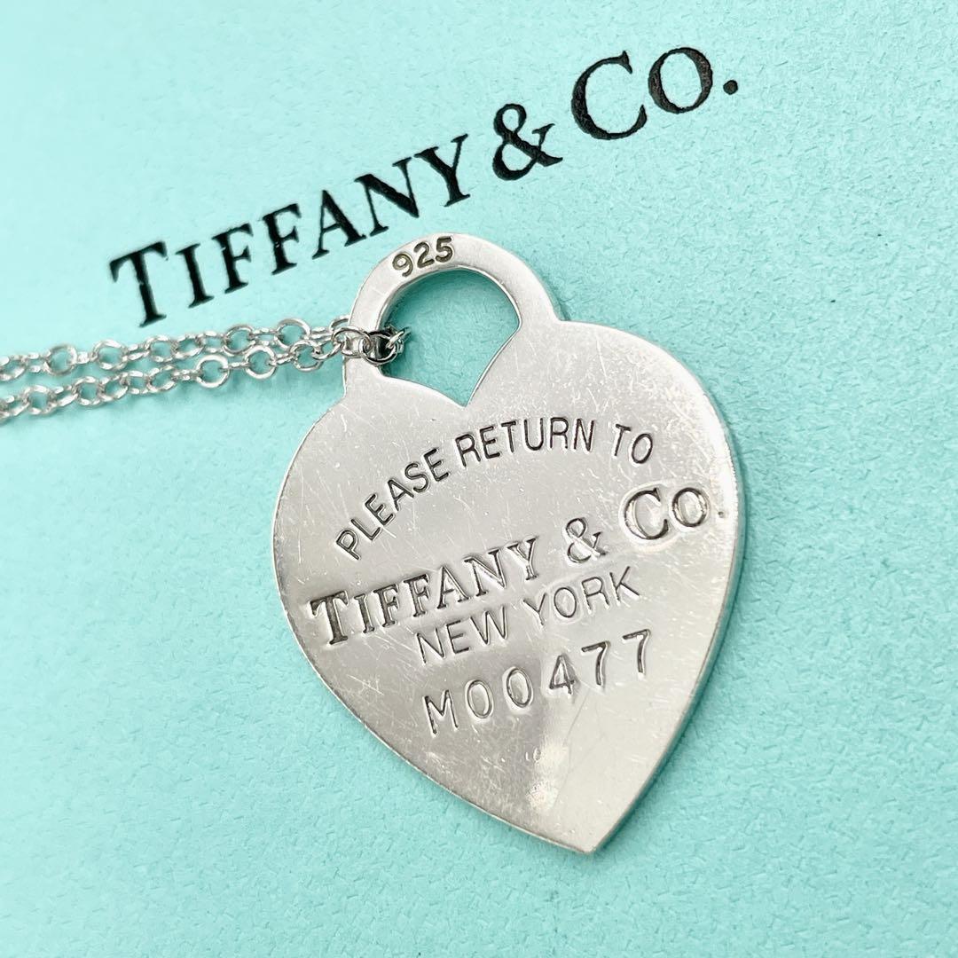 美品 TIFFANY＆Co ティファニー ネックレス リターントゥティファニー