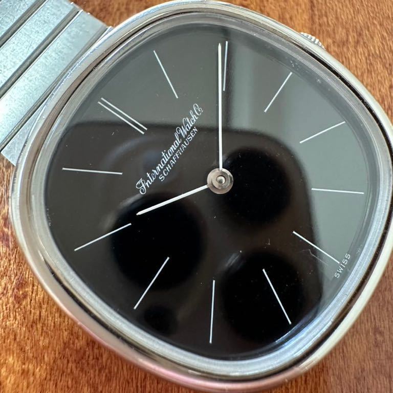 ゴールデンエリプス好きのあなたに。黄金比！IWC スクエア Cal.423 International Watch Company 1970s オールドインター シャフハウゼン_画像8