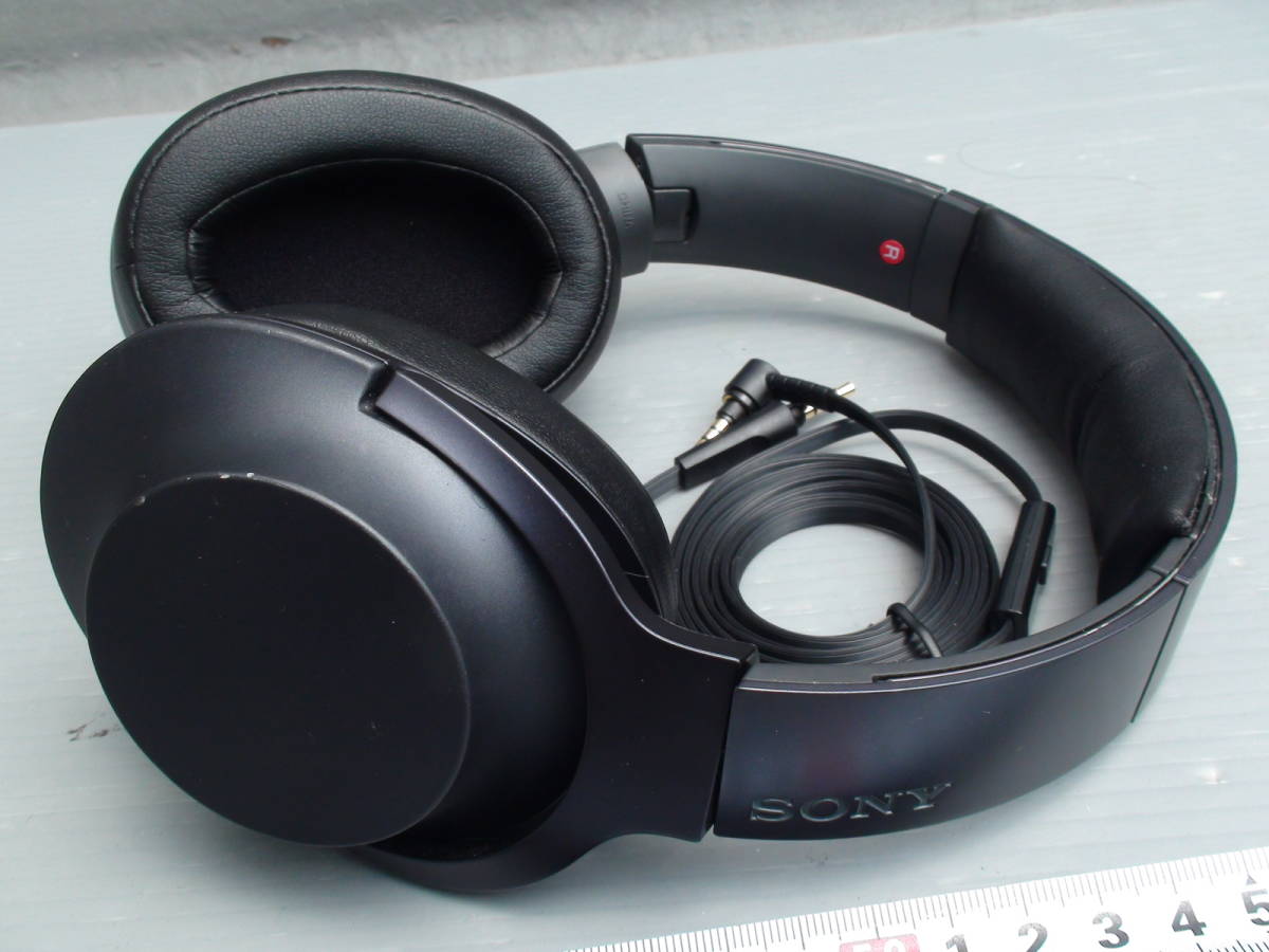 男性に人気！ 新品相当の美品SONY☆h.ear on MDR-100A☆イヤーパッド