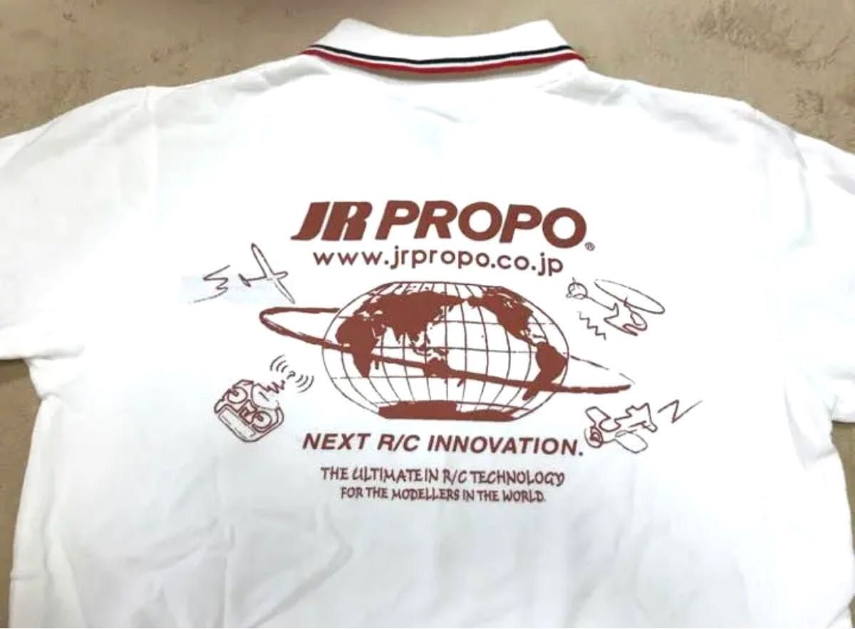 JR PROPO 半袖ポロシャツ白