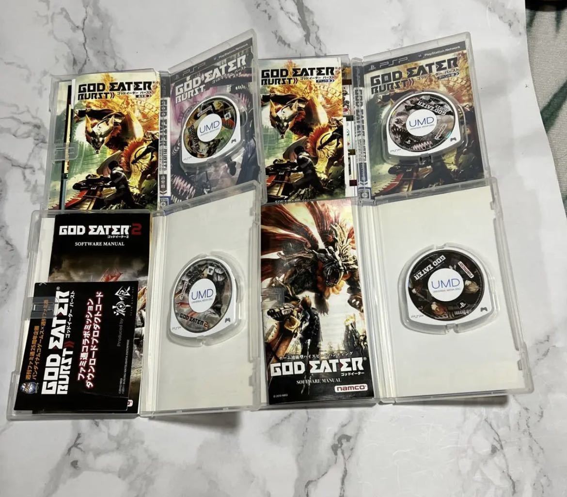 GOD EATER ゴッドイーター　5本セット　PSPソフト