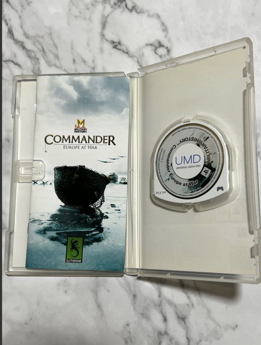 海外版　Military History : Commander PSPソフト_画像3