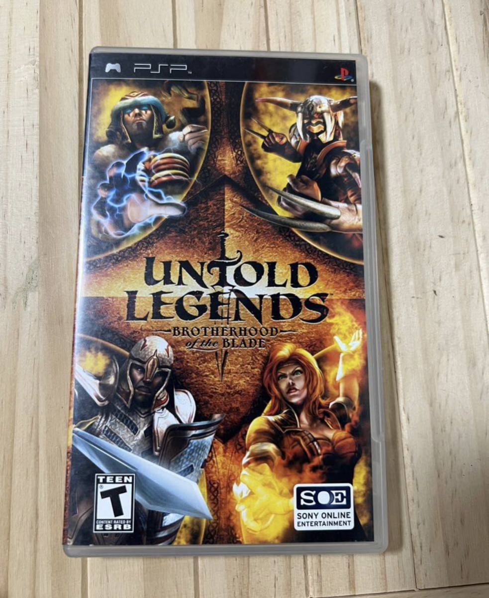 海外版　Untold Legends PSPソフト