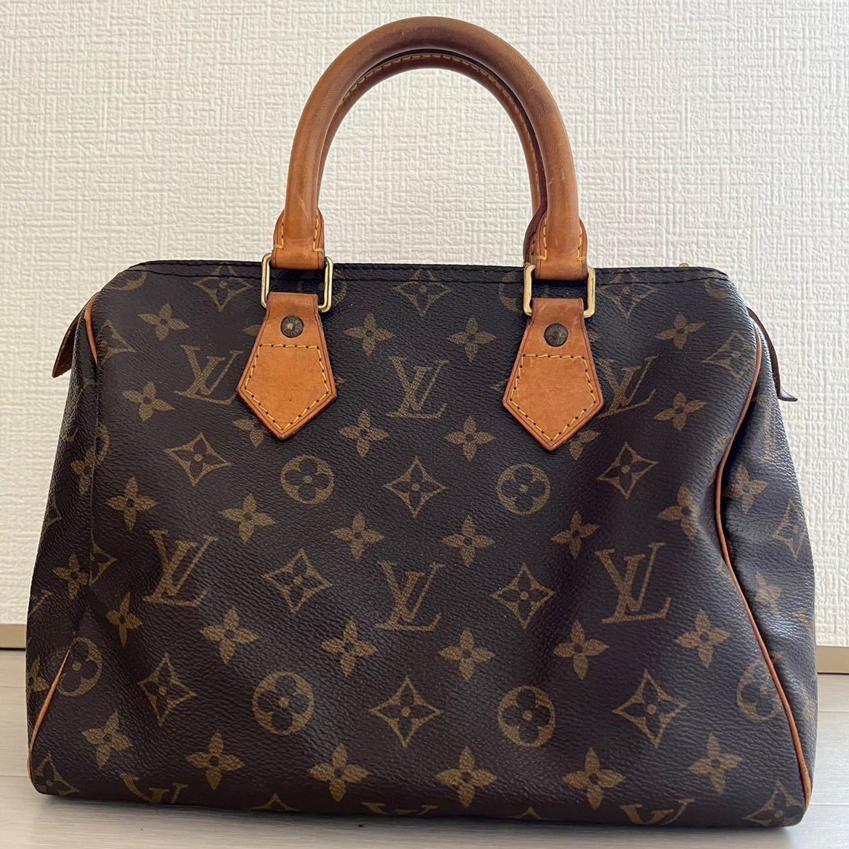 LOUIS VUITTON ルイヴィトン モノグラム スピーディ25 ミニボストン _画像2