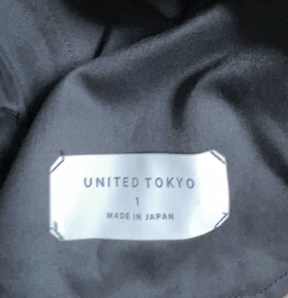 UNITED TOKYO パンツ スラックス NEWサイドゴムアンクルイージースラックス 1 日本製｜ウエストサイドゴム　ユナイテッド　トウキョウ