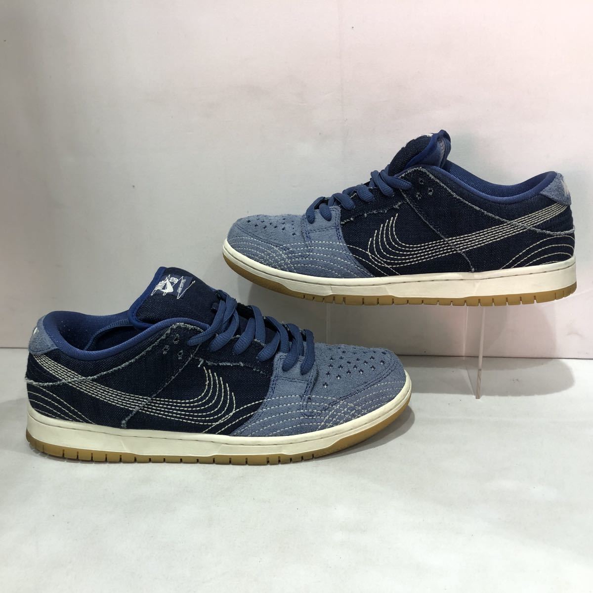 【NIKE】 ローカットスニーカー ナイキ 28.5cm 紺 ネイビー SB DUNK LOW PRO PRM ダンク ロー プレミアム CV0316-400 ts202403_画像6