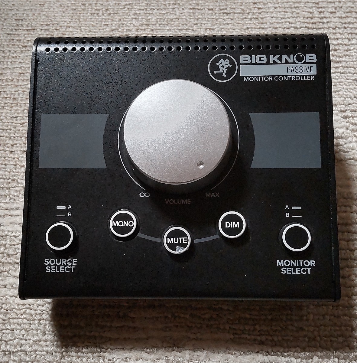 送料無料》マッキー MACKIE BIG KNOB PASSIVE モニターコントローラー