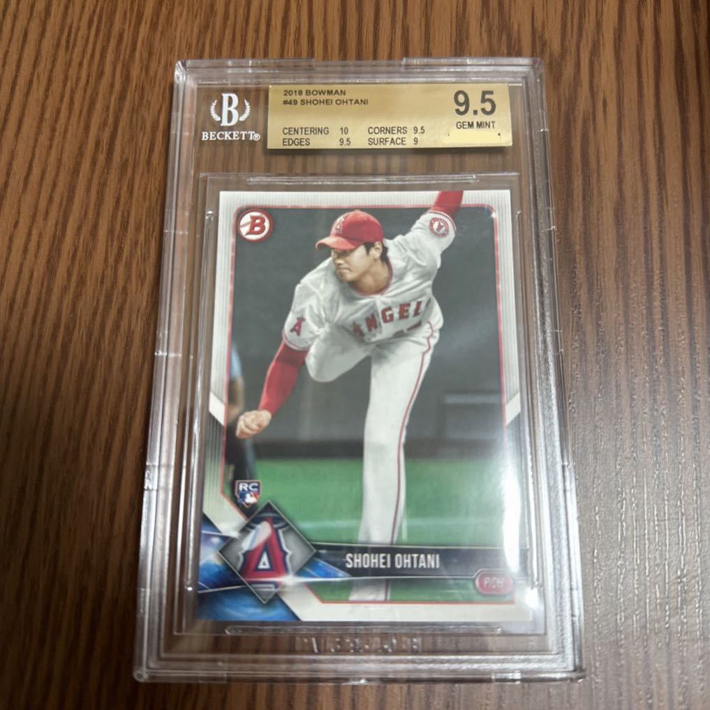 ☆ 『レア大谷翔平2018 SHOHEI OHTANI ROOKIE 』鑑定済PSA 9！！-