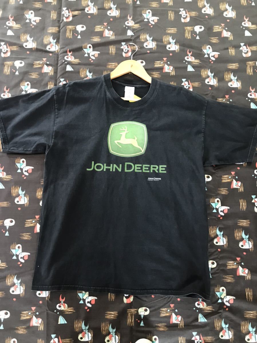 John Deere Tシャツ　ジョンディア　トラクター　アメリカ　カンパニー　企業　ビンテージ　世田谷ベース　古着　アメカジ_画像2