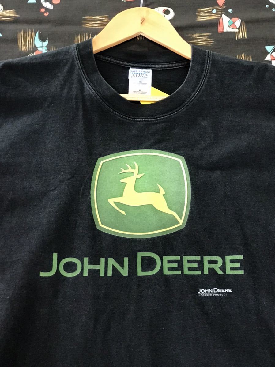 John Deere Tシャツ　ジョンディア　トラクター　アメリカ　カンパニー　企業　ビンテージ　世田谷ベース　古着　アメカジ_画像1