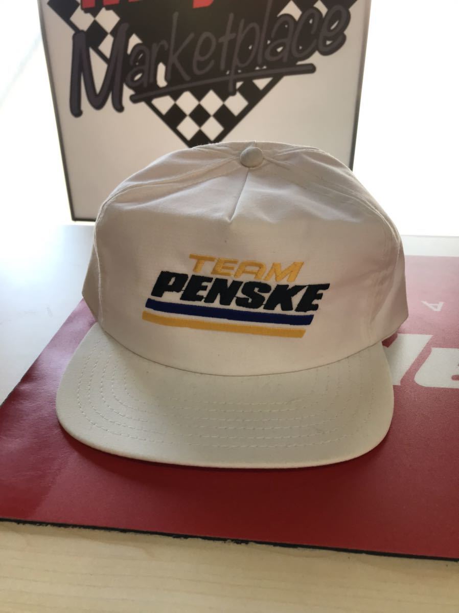 Team Penske 帽子　キャップ　レンタルトラック　トラックリース　企業　アメリカ　ビンテージ　世田谷ベース　古着　アメカジ
