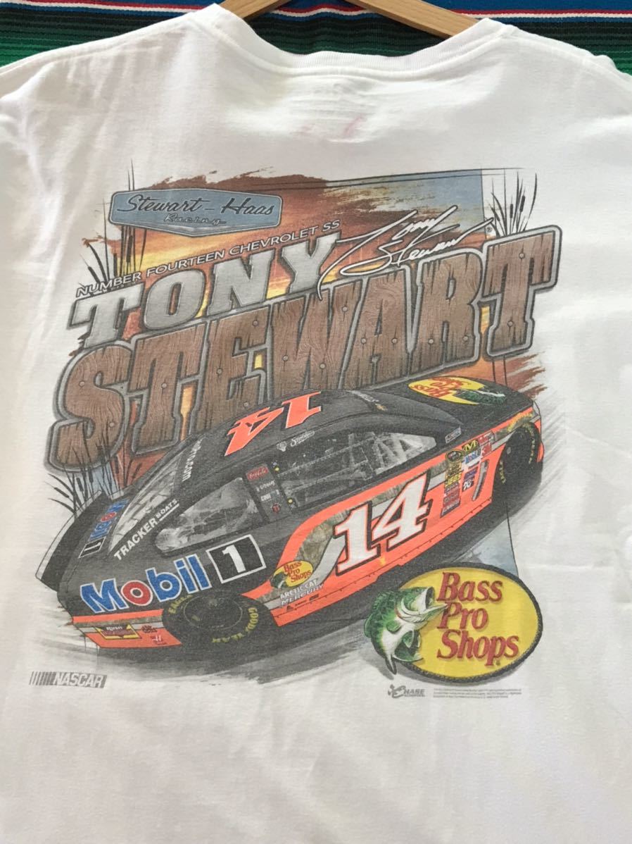 Tony Stewart 14 Tシャツ トニースチューアート　パスプロショップ　ナスカー　レーシング　ドライバー　ビンテージ　世田谷ベース　古着_画像5