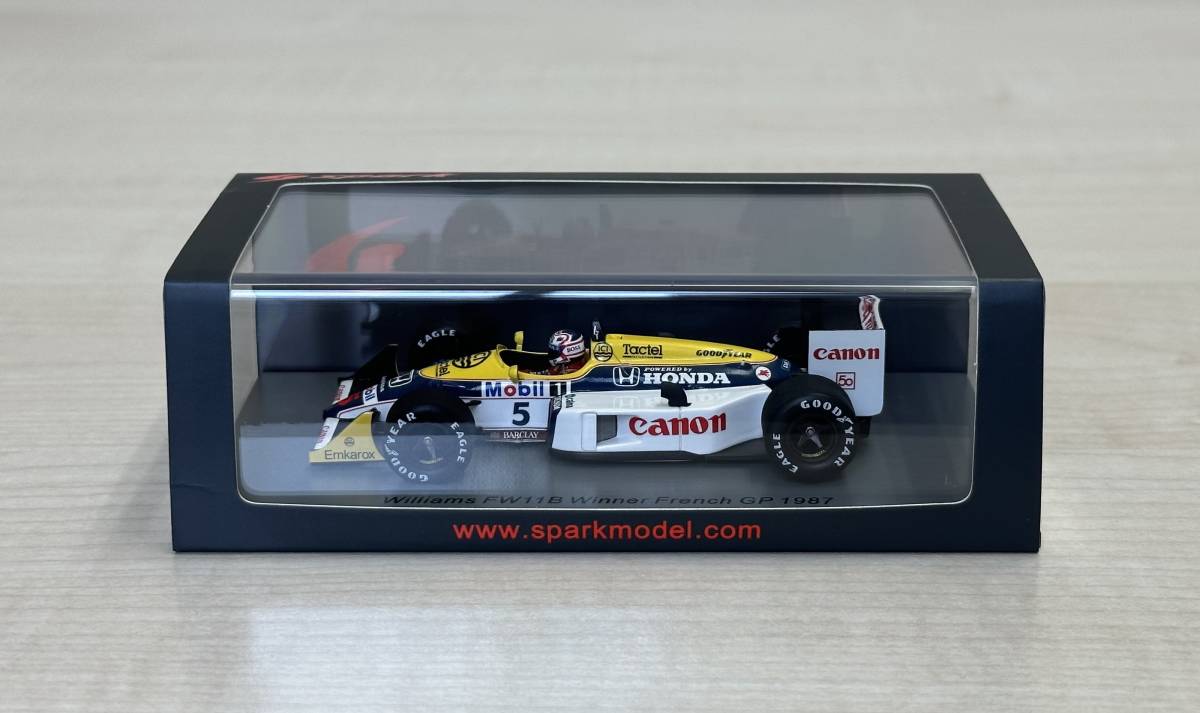 極美品 1/43 SPARK スパーク Williams Honda ウィリアムズ ホンダ
