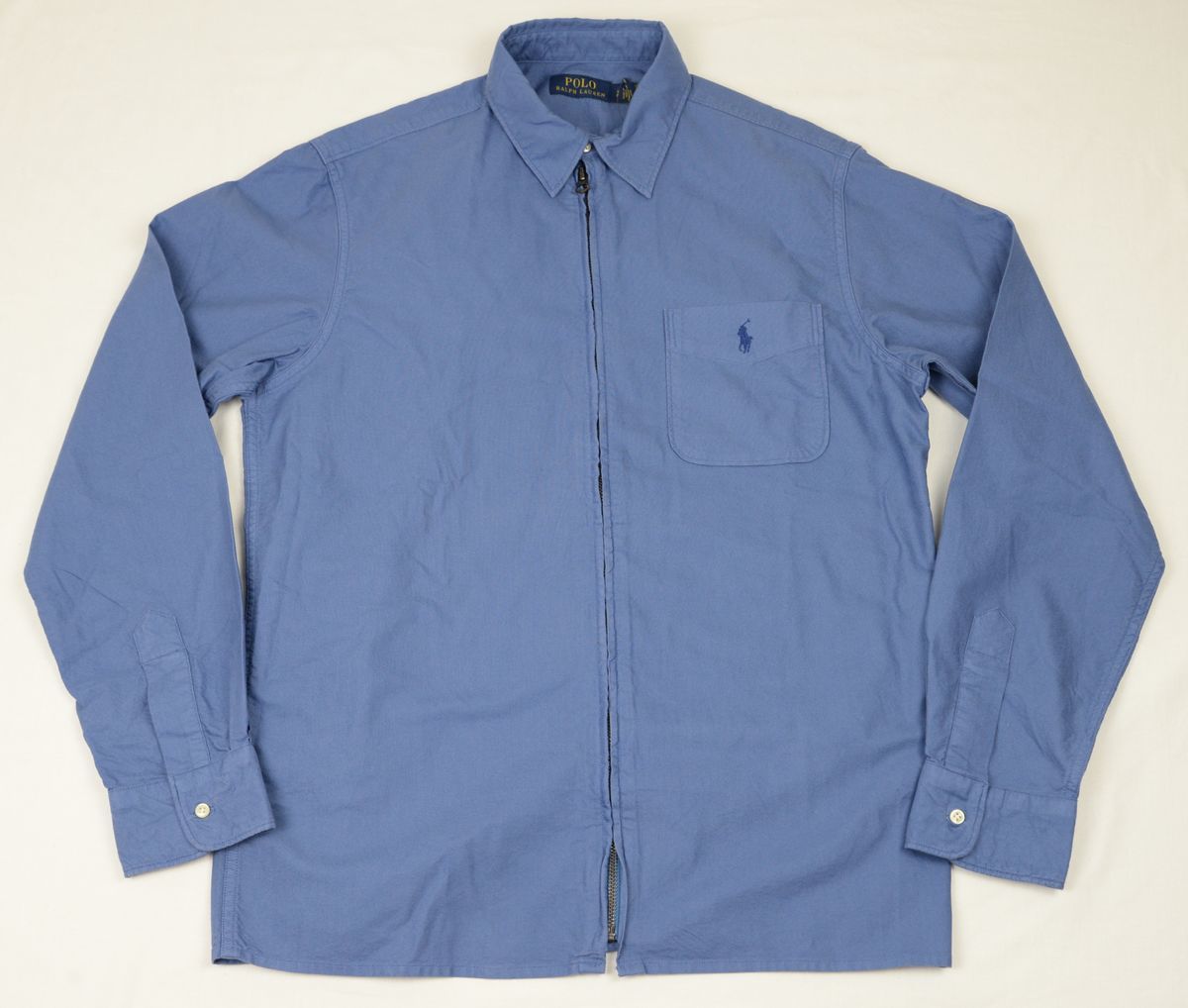 ●POLO RALPH LAURNラルフローレンジャンバージャケット(US-S(JP-M),薄紺)新品