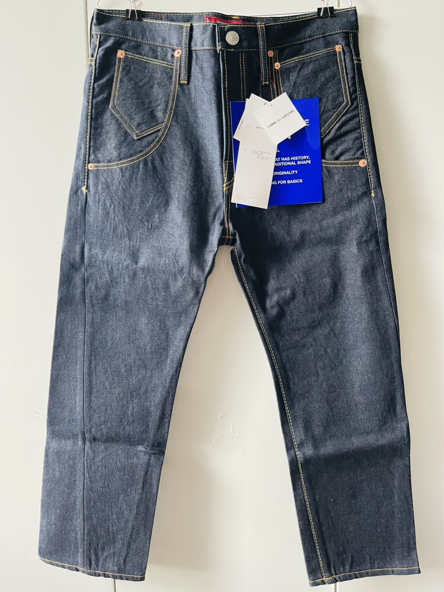 定価60500円☆JUNYA WATANABE MAN x Levi's ｘ バスキア コラボデニム WK-P208 タグ付新品 Mサイズ☆ジュンヤ ワタナベ リーバイス_画像7