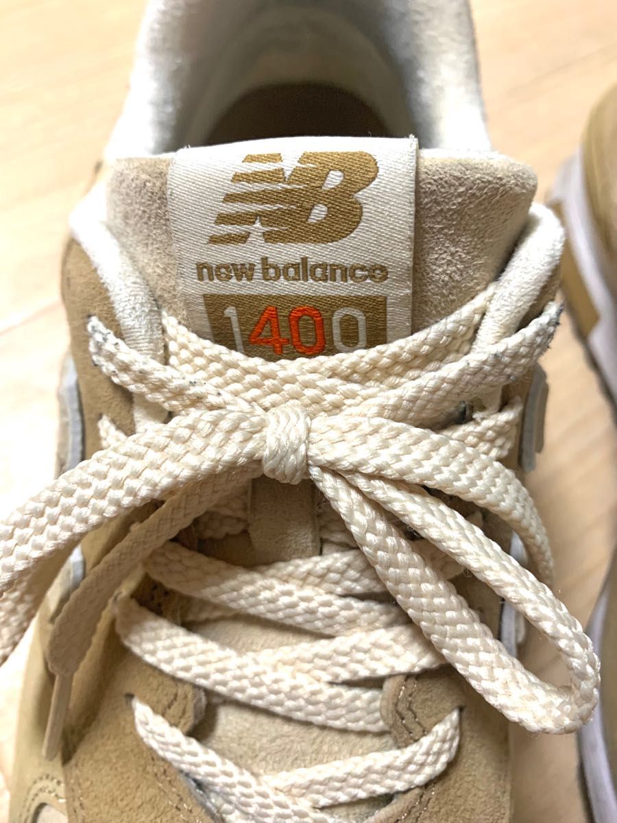 new balance／BEAMS40周年記念モデル　CM1400 ベージュ　26.5  左右非対称カラーリング