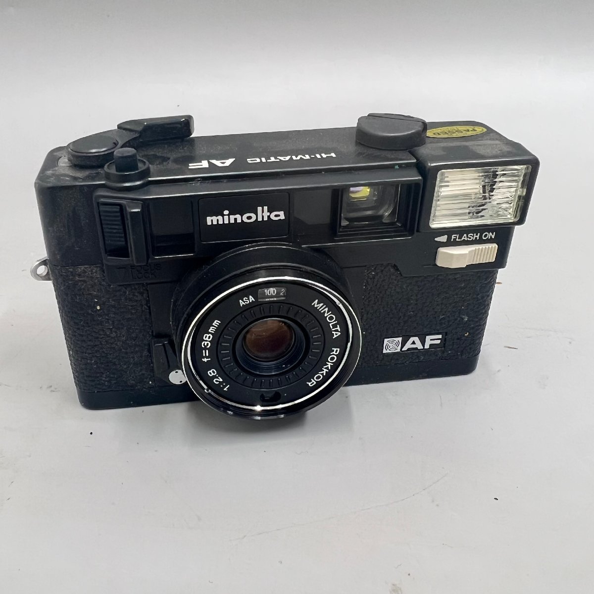 ●○[9]　ミノルタ MINOLTA HI-MATIC AF フイルムカメラ　動作未確認　5/072709ｔ○●