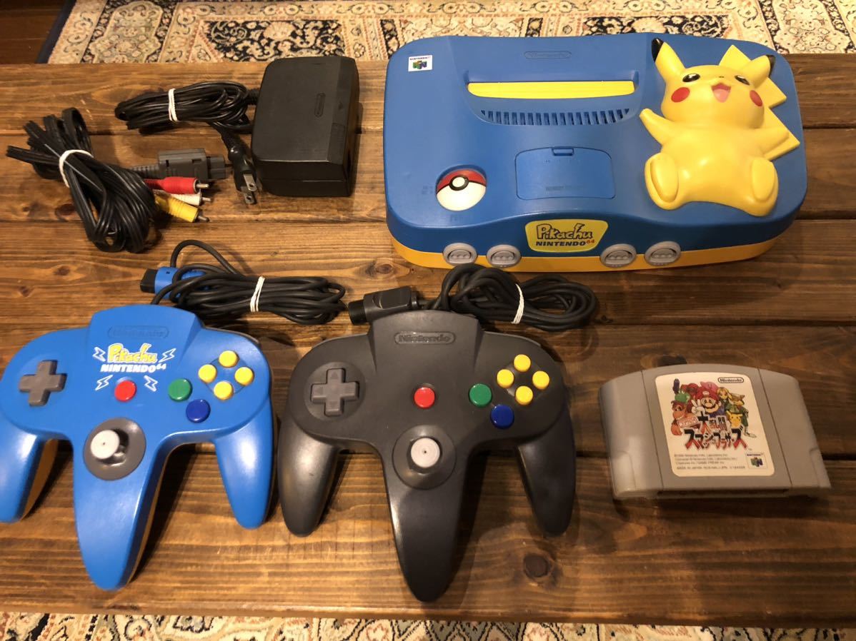 NINTENDO64 ニンテンドー64 ニンテンドー 本体 ピカチュウ (本体