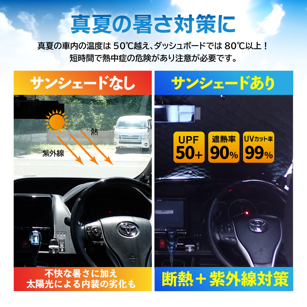 タント LA650S LA660S 専用 吸盤 サンシェード 1台分 フルセット 全窓 日よけ 暑さ対策 簡単装着 専用袋付 盗難予防 UVカット_画像2