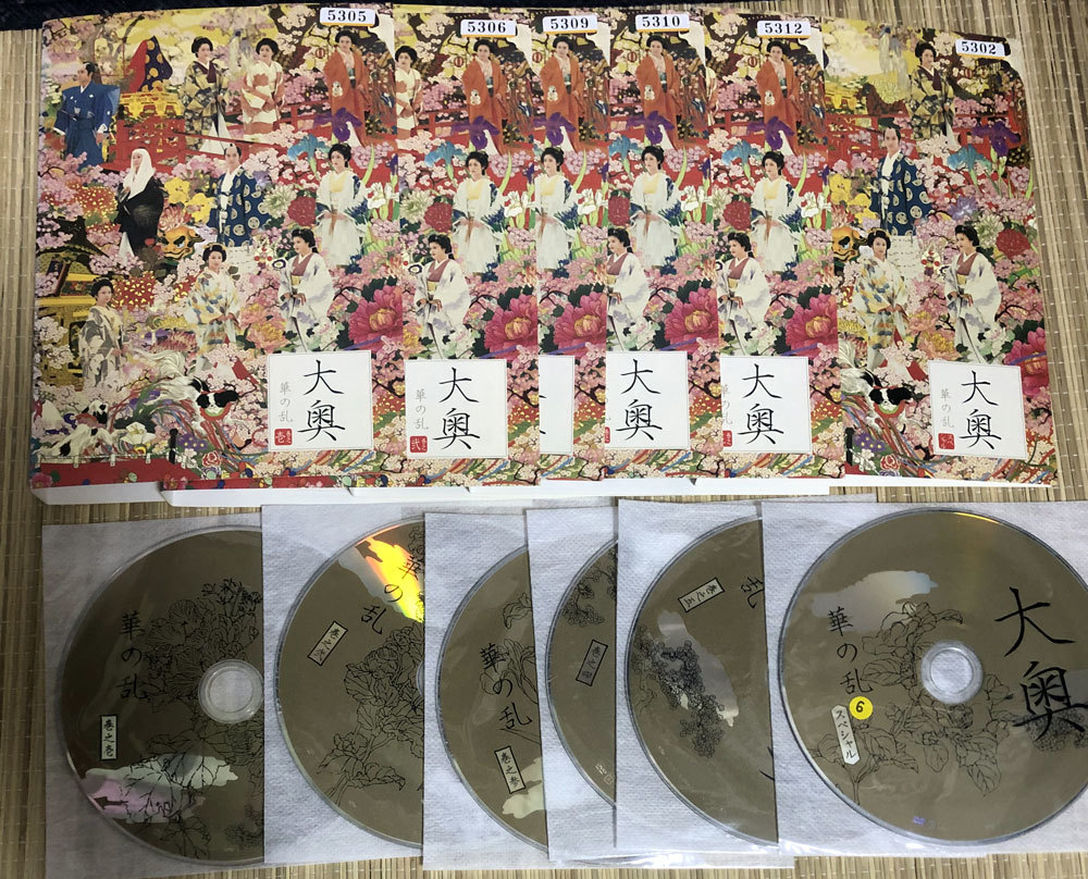 DVD　大奥 華の乱 全6巻セット レンタル版_画像1