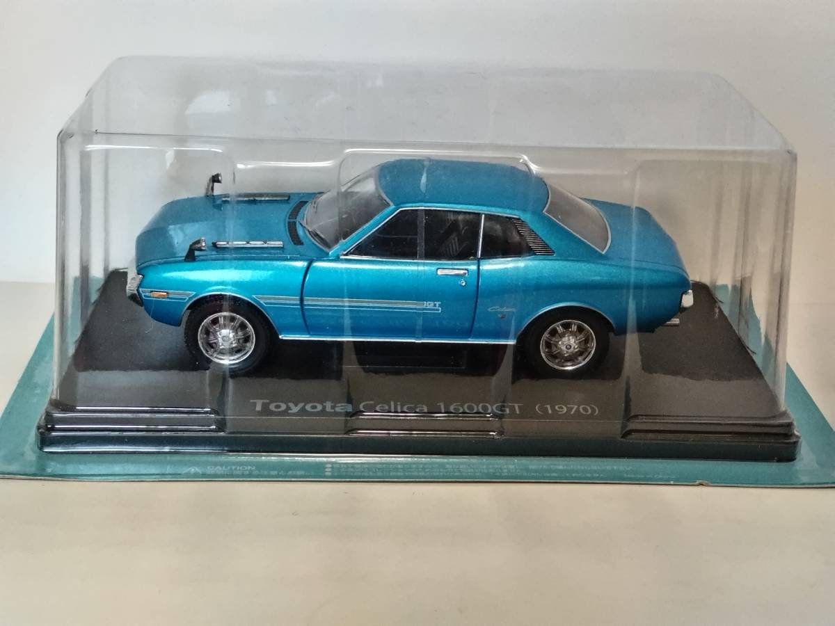 ★　 アシェット　1/24　TOYOTA　セリカ　1600GT　国産名車コレクション　ダルマ　旧車　1970年　　　　★_画像1