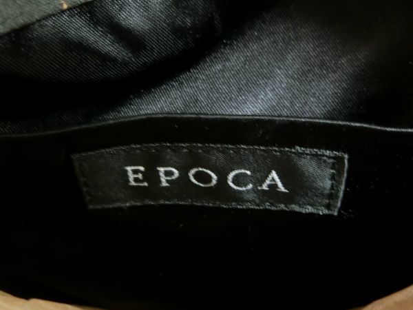 EPOCA ビーズ リボン ハンドバッグ ブラック エポカ_画像3