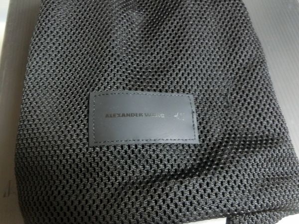 ALEXANDER WANG x H&M ボンディング レースアップ ヒール ブーツ 37 ブラック #0237680-001 エイチアンドエム アレキサンダーワン_画像4