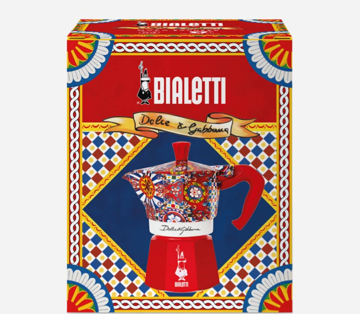  new goods Italy made DOLCE & GABBANA bialetti moka medium espresso machine 