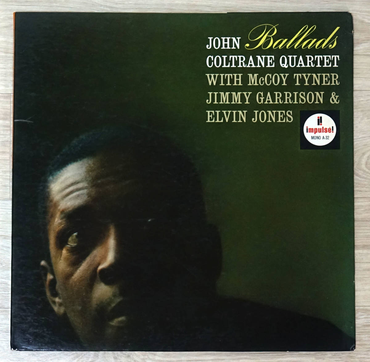 オンライン正規店 極美! US IMPULSE A-32 オリジナルBALLADS John Coltrane Quartet Van Gel  音楽 レコード ジャズ