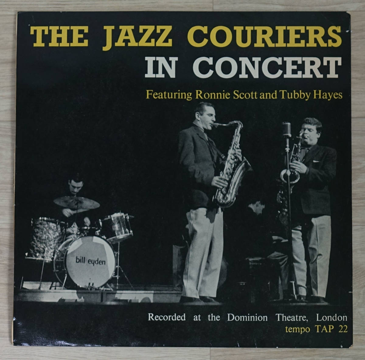 極美! UK Origianl 初回 TEMPO TAP 22 The Jazz Couriers in Concert Ronnie Scott&Tubby Hayes_画像1