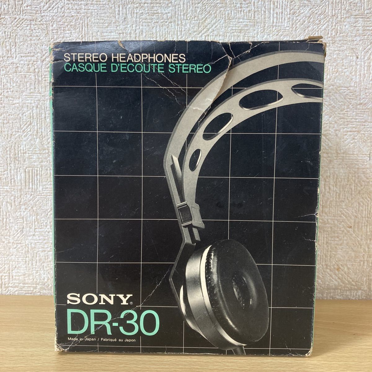 SONY ソニー MODEL DR-30 STEREO HEADPHONES ステレオヘッドホン SONY ソニー MODEL DR-30 STEREO HEADPHONES ステレオヘッドホン