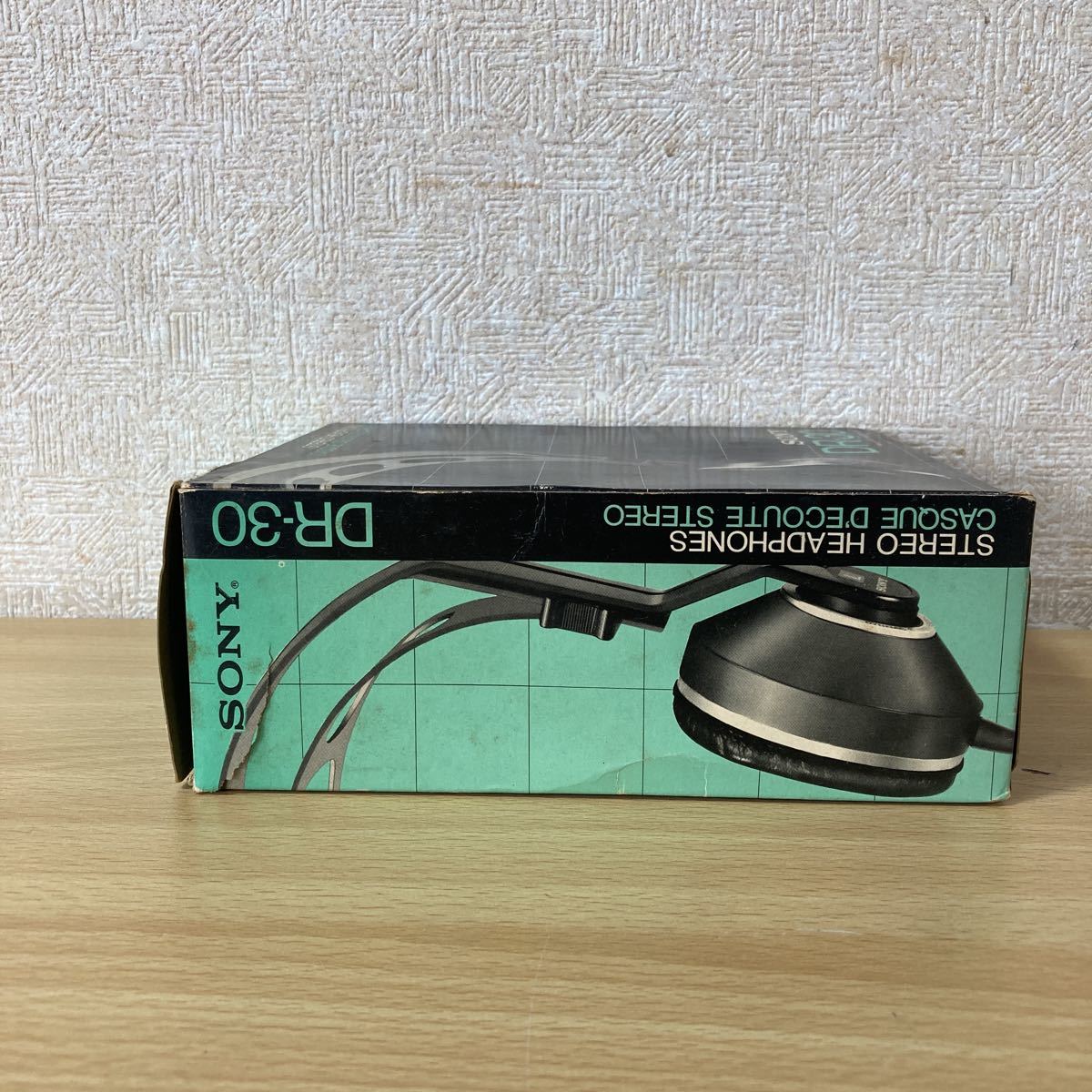 SONY ソニー MODEL DR-30 STEREO HEADPHONES ステレオヘッドホン SONY ソニー MODEL DR-30 STEREO HEADPHONES ステレオヘッドホン