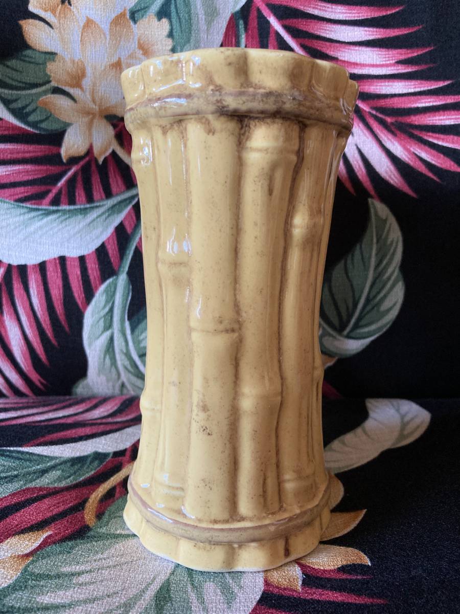 Tiki Farmtiki farm reissue Hawaiian ceramics bamboo mug beer mug tumbler beer glass rockabilly Hod Rod ho do rod 