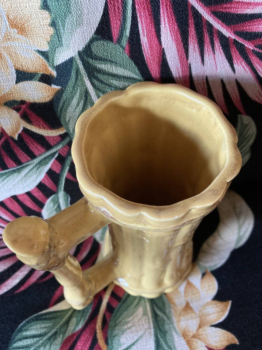 Tiki Farmtiki farm reissue Hawaiian ceramics bamboo mug beer mug tumbler beer glass rockabilly Hod Rod ho do rod 