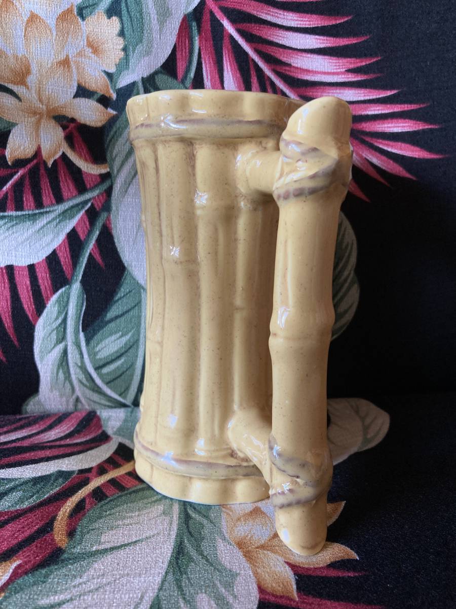 Tiki Farmtiki farm reissue Hawaiian ceramics bamboo mug beer mug tumbler beer glass rockabilly Hod Rod ho do rod 