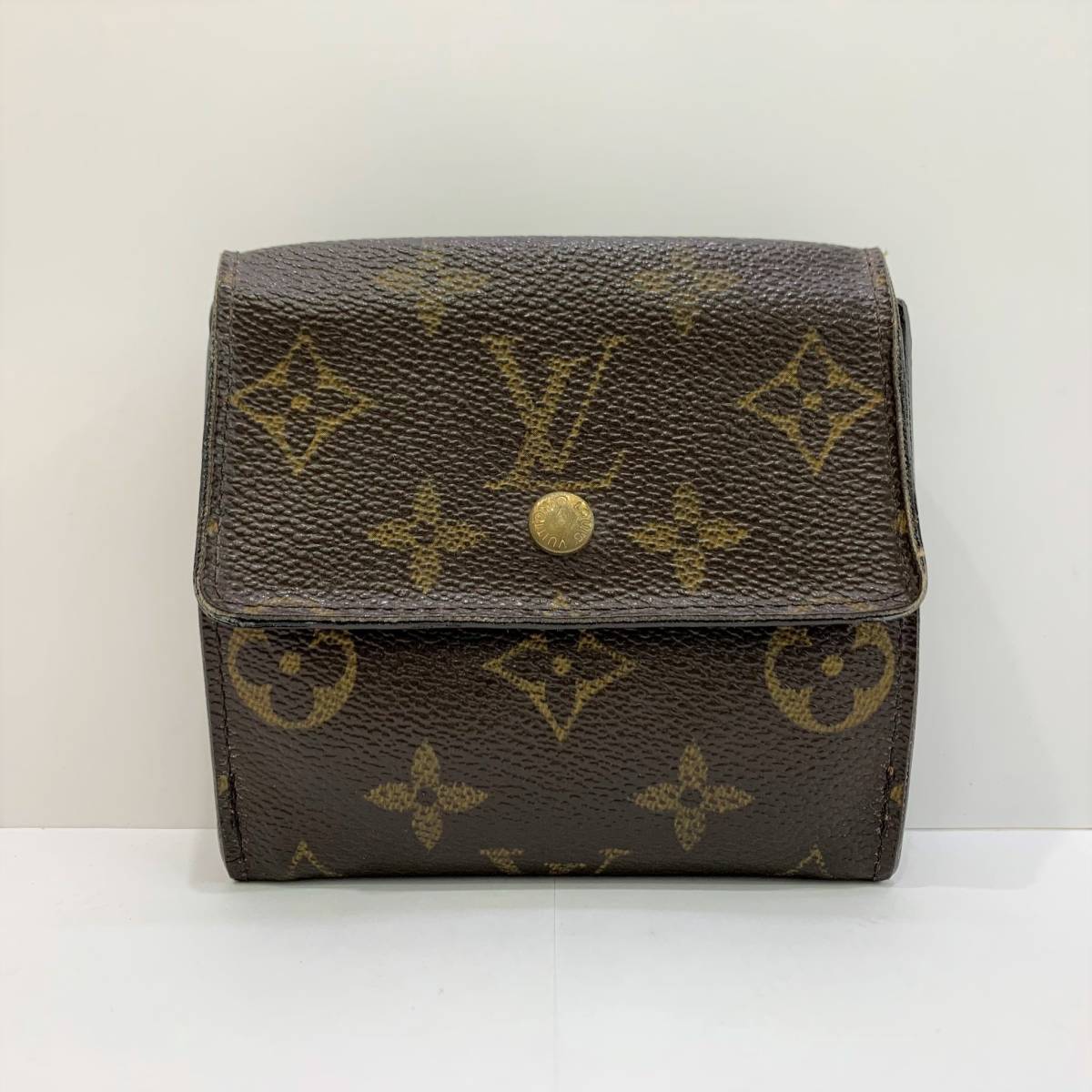 286-BY07) 中古 LOUIS VUITTON ポルトフォイユエリーズ 三つ折り財布