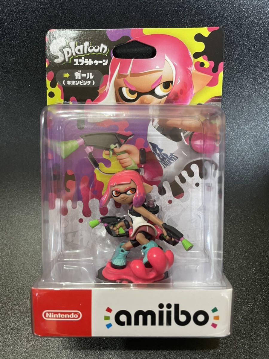 新品未開封 amiibo アミーボ スプラトゥーン ヒメ タコガール ガール