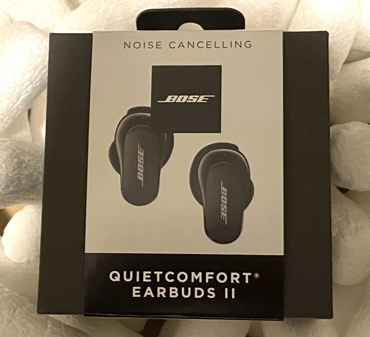 新品未開封】BOSE QuietComfort Earbuds IIブラック 店舗店舗YA-MAN