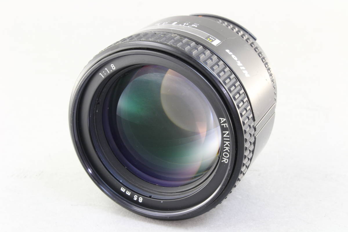 B (並品) Nikon ニコン AF NIKKOR 85mm F1.8 注意書きあり 初期不良